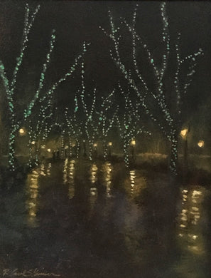 Bronson Park at Night